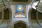 Madrid, Catedral, Cielo Dios (S. María la Real de la Almudena), España.