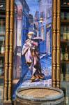 Azulejos de la Bodega, Carrera de San Jerónimo, Madrid, España.