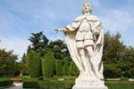 Madrid Jardines de Sabatini, Fernando V, España.
