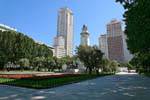 Madrid, Plaza de España, Edificio de España, España.