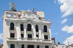 Edificio Plaza Santa Ana, Madrid, España.