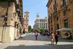 Murcia, Calle Alcazar, España.