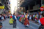 Santa Pola Tabarca, danza folclórica, España.