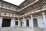 Tembleque, arquitectura típica de La Mancha, España.