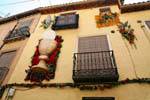 Toledo, decoración de la fachada, España.