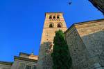 Torre de la iglesia del convento de Santo Domingo el Antiguo, Toledo, España.