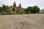 Úbeda, Plaza Molina, Santa María Reales Alcázares, España.