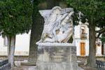 Úbeda, por la Paz, monumento a las víctimas de guerra, España.