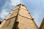 Valencia perspectiva Catedral en la torre octogonal Miguelete, España.