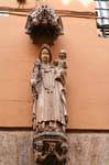 Valencia, Virgen del Milagro, España.