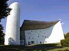 Capilla de Ronchamp de Le Corbusier, Franco Condado, Francia.
