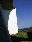 Arquitectura de la Capilla de Ronchamp - Franco Condado, Francia.