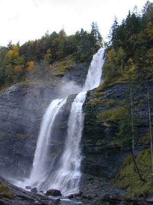 Cascade du Rouget Montriond Alpes