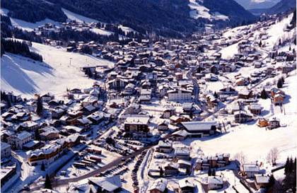 Les Gets hiver parapente