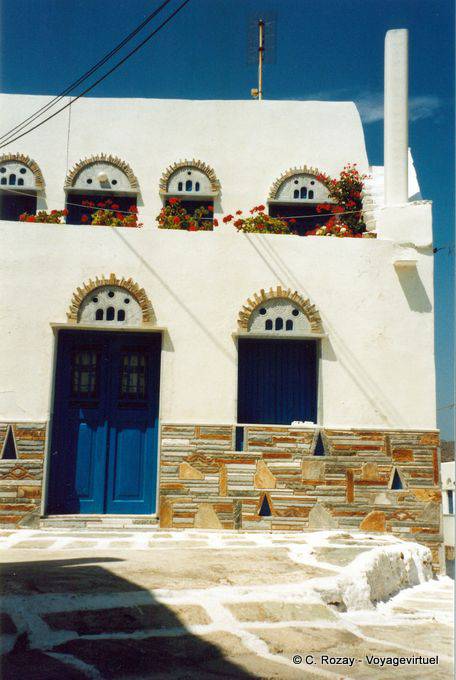 Tinos, típico de la arquitectura local - Grecia