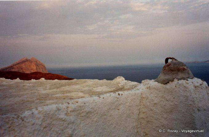 Colorido Anafi noche - Grecia
