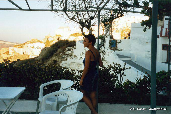 Ensoñación Mañana en Oia, Santorini - Grecia