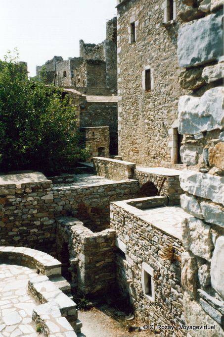 Terrazas y transición a Monemvasia - Grecia