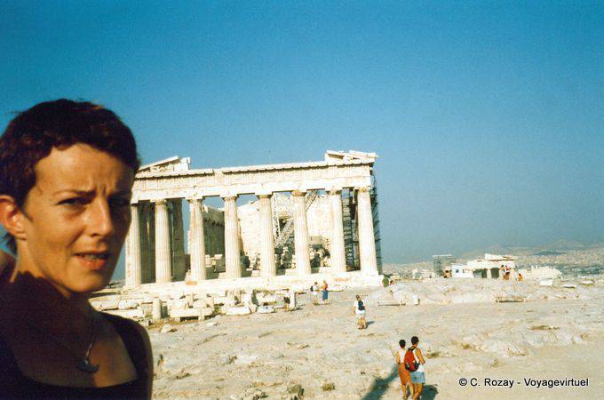 Partenón y la Acrópolis, Atenas - Grecia