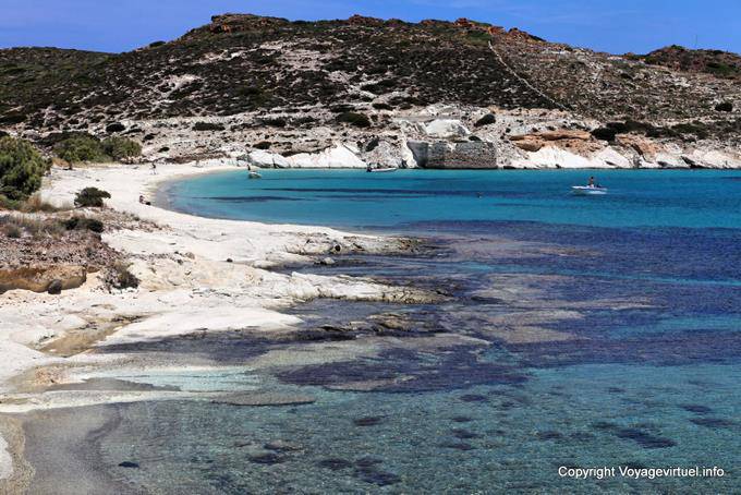 Kimolos, playa Prassa - Grecia