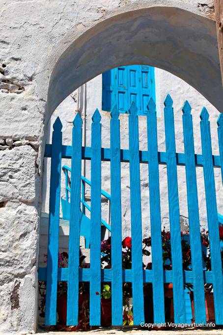 Milos, Plaka, la barrera y componente - Grecia