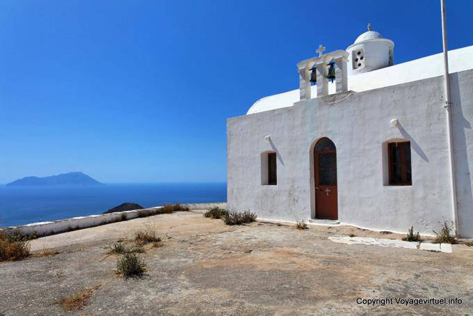 Milos, iglesia Plaka - Grecia
