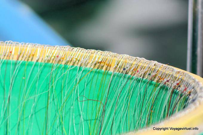 Milos, Pollonia, en el puerto, el gancho de pesca - Grecia