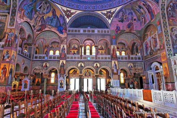 Pireo, pinturas de la iglesia de Agia Triada - Grecia