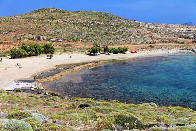 Serifos, playa Platis Gialos - Grecia