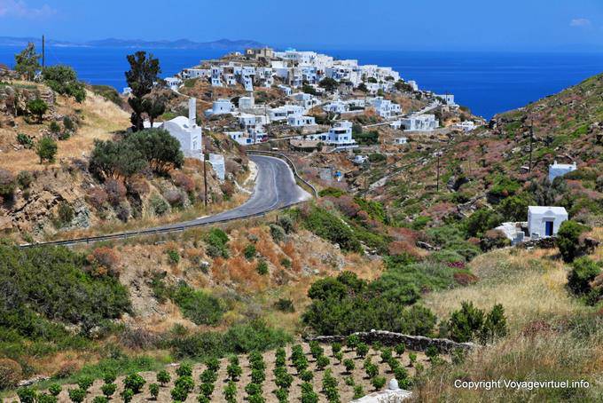 Sifnos, llegar a Kastro - Grecia