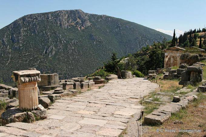 El Camino Sagrado, Delphi - Grecia
