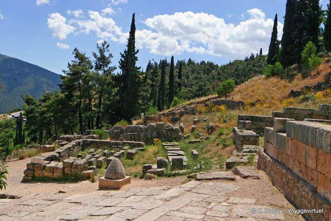 Tesoro beocios, Delphi - Grecia