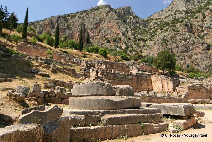 Laderas del monte Parnaso, Delphi - Grecia