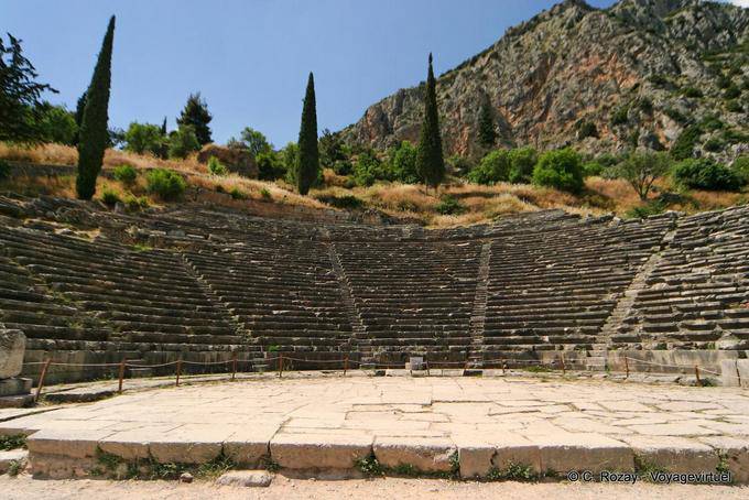 Teatro de Delphi - Grecia