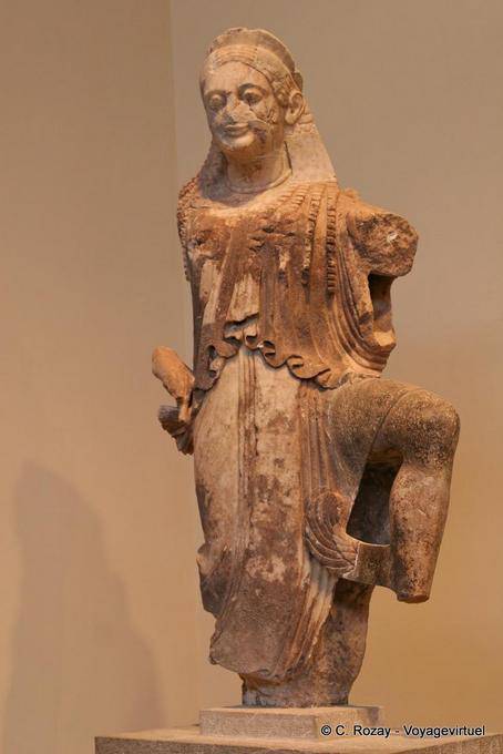 Bailarina Mármol, Delfos Museo - Grecia