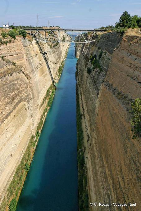 Canal de Corinto (Κόρινθος) Korynthos - Grecia