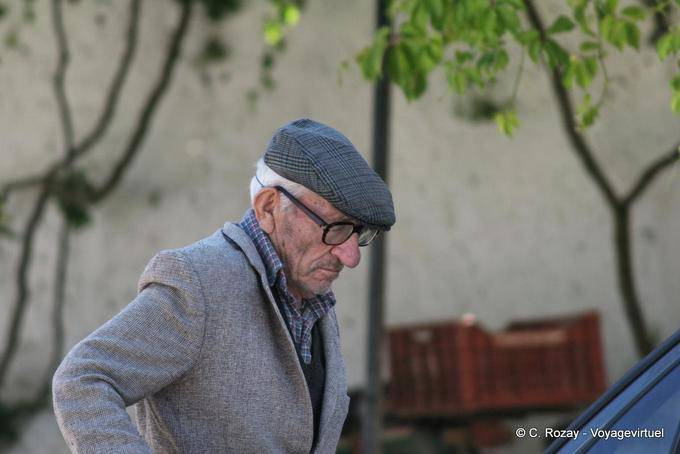 Retrato de un anciano, Athani - Grecia