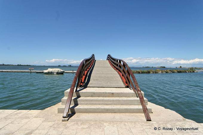 Levkas puente peatonal de Alekou Panagouli Lefkada - Grecia