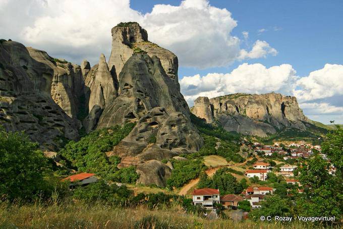 Panorama de Kalambaka Meteora - Grecia