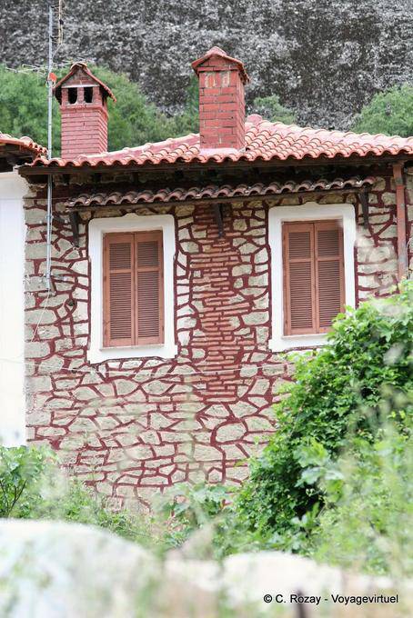 Piedra Fachada Kastraki - Grecia