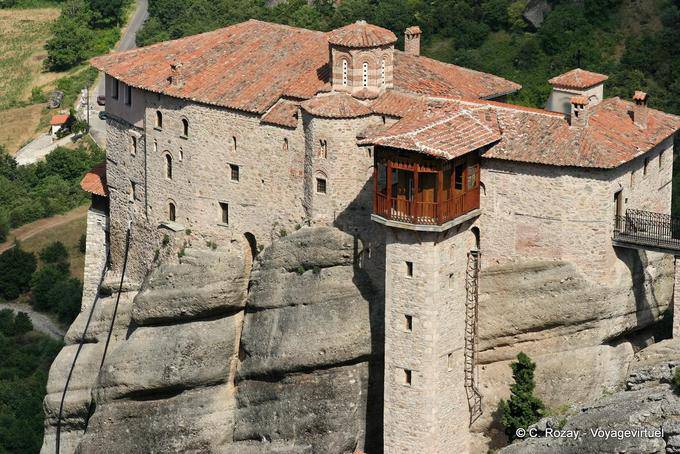 Ver en el Monasterio de Roussanou, Meteora - Grecia