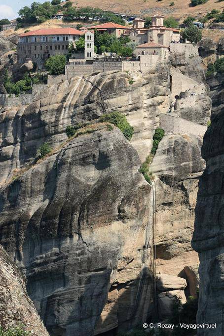 Panorámica Monasterio Varlaam, Meteora - Grecia