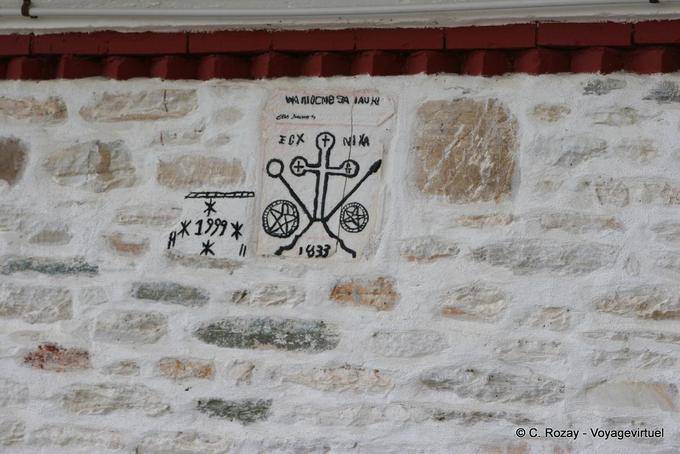 Inscripción religiosa Pinakates, Pelión - Grecia