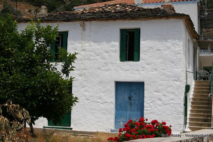 Casa antigua, Agia Kyriaki Trikeri - Grecia