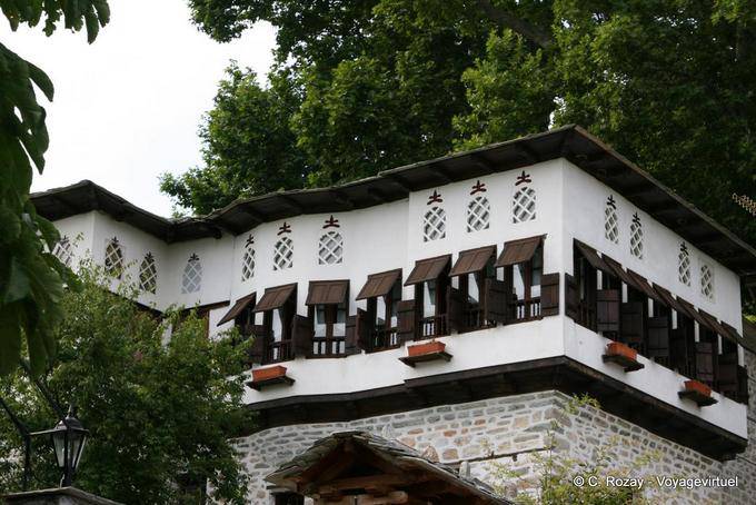 Arquitectura de un hábitat local Vyzitsa, Pelión - Grecia