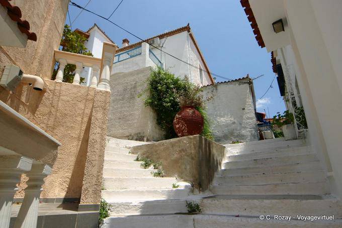 Doble escalera, Poros - Grecia