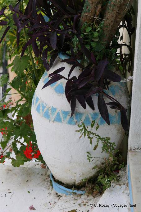 Pintado ánfora Poros - Grecia