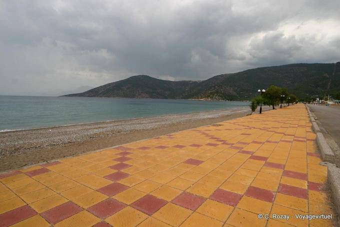 Seaside en Psatha, Golfo de Corinto, Psahatos - Grecia