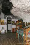 Didyma capilla bajo la roca, Dydime, Grecia.