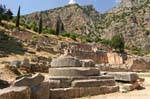 Laderas del monte Parnaso, Delphi, Grecia.